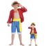 Costume Luffy One Piece 140cm CHAKS-C4612140 Chaks 3