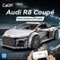 Auto sportiva Audi R8 Coupé 536 pezzi C57012W CaDA 8