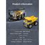 Autocarro con cassone ribaltabile 372 pezzi C65001W CaDA 3