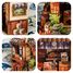 Mini Book Nook Sushi giapponese CT112 Cartartem 6