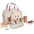 Cane con borsa e set per la cura rosa LE12838 Small Foot company 1
