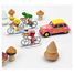 Citroën 2CV e 3 ciclisti in miniatura NO-318993 Norev 3