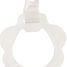 Attacco per ciuccio in silicone rosa bianco beige NA877619 Nattou 2