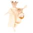 Set regalo con doudou e sonaglio Giraffa EG120819 Egmont Toys 4