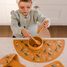 Set di forchetta e cucchiaio in silicone Chompy il leone SJ-SI0900 Sassi Junior 2