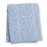 Coperta in cotone lavorato a maglia - Blu LLJ-121-010-003 Lulujo 2