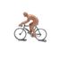 Ciclista figura R Rouleur Non verniciato FR-R rouleur non peint Fonderie Roger 3