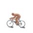 Ciclista figura D Rullo sprinter Non verniciato FR-D rouleur Sprinteur non peint Fonderie Roger 3
