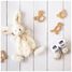 Doudou Lapin Bonbon taupe DC2123 Doudou et Compagnie 4