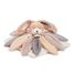 Peluche Coniglio con petali tortora 28 cm DC2792 Doudou et Compagnie 1