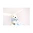 Coniglio Peluche Fazzoletto blu Scatola di fiori DC3338 Doudou et Compagnie 4