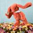 Peluche Coniglio Fleurette terracotta 25 cm DC4298 Doudou et Compagnie 5
