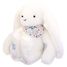 Peluche Coniglio Fleurette bianco 35 cm DC4301 Doudou et Compagnie 3