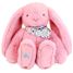 Peluche Coniglio Fleurette rosa 35 cm DC4302 Doudou et Compagnie 1