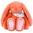 Peluche Coniglio Fleurette terracotta 35 cm DC4303 Doudou et Compagnie 1