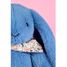 Peluche Coniglio Fleurette blu 35 cm DC4304 Doudou et Compagnie 9