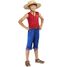 Costume per bambini Luffy One Piece, 9-10 anni R1003074-T910 Rubies 3
