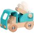 Carro attrezzi in legno blu GK55837 Goki 2