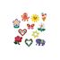 Vaso rosa di 4000 perline di plastica Midi HAMA-2051 Hama 4