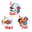 Vaso rosa di 4000 perline di plastica Midi HAMA-2051 Hama 5