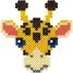 Sacchetto di 1000 perline di plastica Midi giallo HAMA-207-03 Hama 3