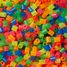 Sacchetto di 1000 perline di plastica Midi miscela al neon HAMA-207-51 Hama 1