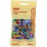 Sacchetto di 1000 perline di plastica Midi Transp mix HAMA-207-53 Hama 1