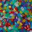 Sacchetto di 1000 perline di plastica Midi paillettes HAMA-207-54 Hama 1