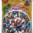 Sacchetto di 1000 perline di plastica Midi miscela base 22 colori HAMA-207-67 Hama 1