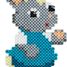 Sacchetto di 1000 perline di plastica Midi grigio scuro HAMA-207-71 Hama 3