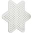 Piatto piccola stella bianca perle di plastica Midi HAMA-270 Hama 4