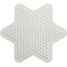 Piatto piccola stella bianca perle di plastica Midi HAMA-270 Hama 2