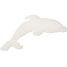 Piatto delfino bianco con perline di plastica Midi HAMA-300 Hama 1