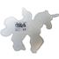 Piatto unicorno bianco con perline di plastica Midi HAMA-315 Hama 3