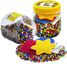 Vaso giallo di 4000 perline di plastica Midi HAMA-2052 Hama 2