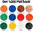 Vaso giallo di 4000 perline di plastica Midi HAMA-2052 Hama 3
