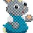 Sacchetto di 1000 perline di plastica Midi Olio blu HAMA-207-83 Hama 3