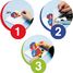 Sacchetto di 1000 perline di plastica Midi eucalipto HAMA-207-101 Hama 2