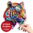 Puzzle in legno Tigre colorata 150 pz WC-HE-0169-M Wooden City 4