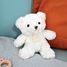 Orso coccolone in peluche avorio 21 cm HO2533 Histoire d'Ours 4