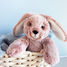 Peluche coniglietto rosa 25 cm HO3007 Histoire d'Ours 2