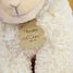 Peluche Agnello avorio 30 cm HO3129 Histoire d'Ours 3