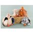 Peluche Gallina beige 20 cm HO3162 Histoire d'Ours 3