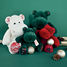 Hip Chic peluche ippopotamo verde pino 25 cm HO3200 Histoire d'Ours 2