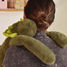 Peluche dinosauro verde con peso 40 cm HO3362 Histoire d'Ours 4