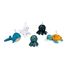 5 spugne da bagno Animali marini J04728B Janod 1