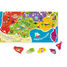 Puzzle con mappa magnetica della Francia J05480 Janod 7