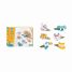 6 barrette per capelli con animali glitterati fai-da-te J07997 Janod 5
