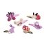 6 barrette per capelli glitterate fai-da-te J09179 Janod 2