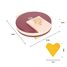 Piastra per Waffle in legno Tasty rosso LE12850 Small Foot company 7